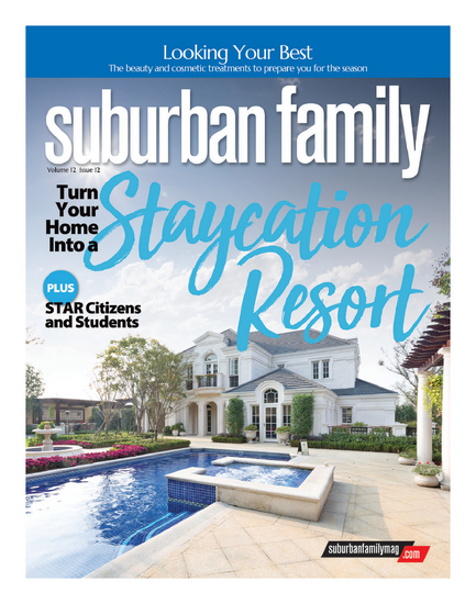 Suburban Family Magazine Issue Cover