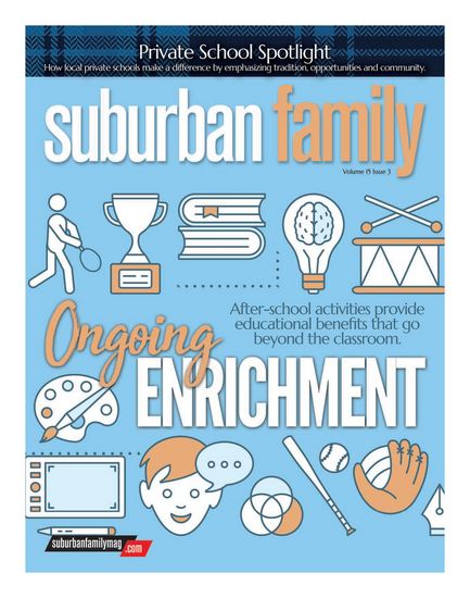 Suburban Family Magazine Issue Cover
